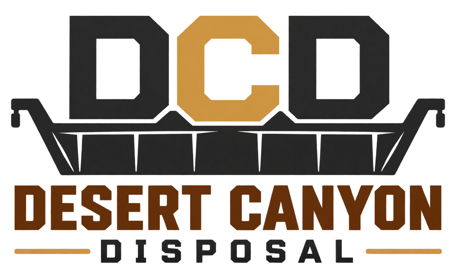 DCD Dessert Canyon Disposal Logo
